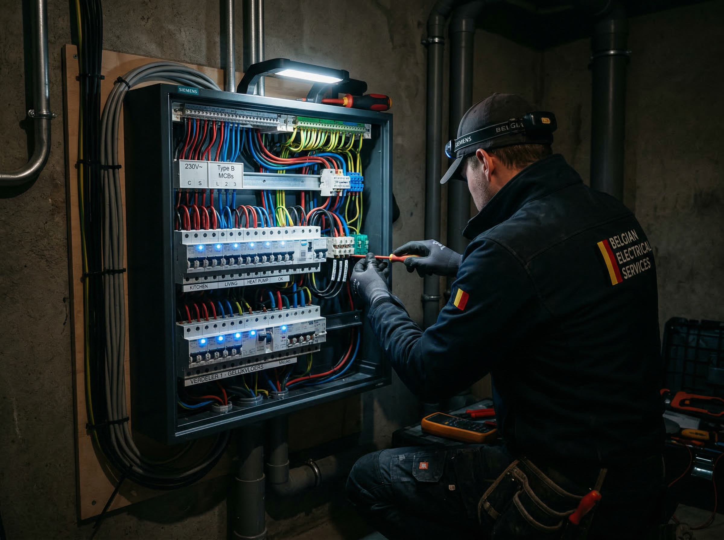 Installation électrique tableau