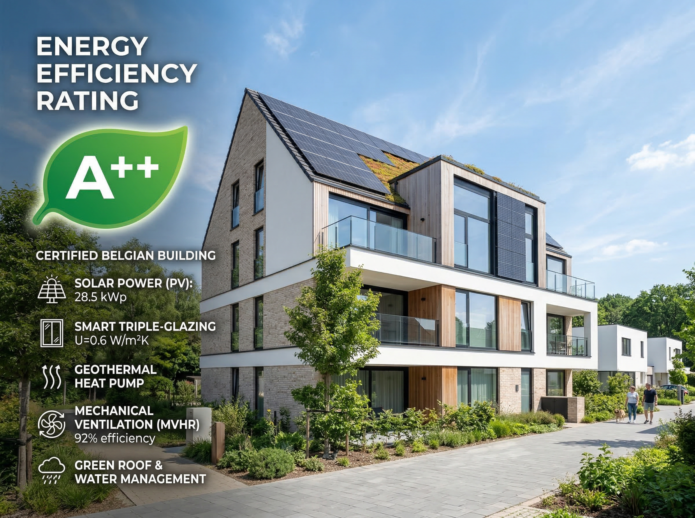 Certification PEB bâtiment belge